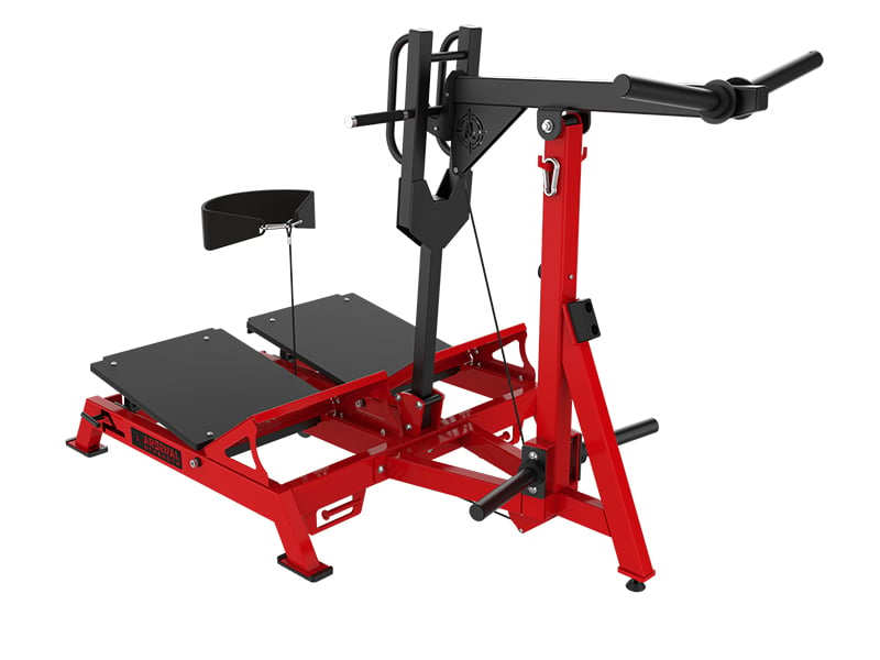 Belt squat clearance machine